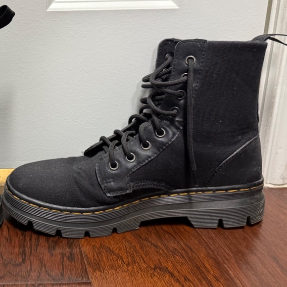 Dr. Martens  Black Casual Poly Boots main image 7